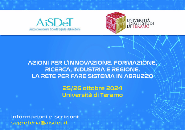 Convegno “Azioni per l’Innovazione, Formazione, Ricerca, Industria e Regione”