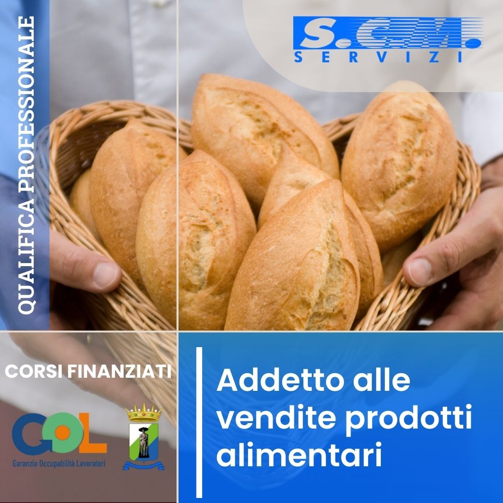 Corso Addetto alle Vendite Prodotti Alimentari