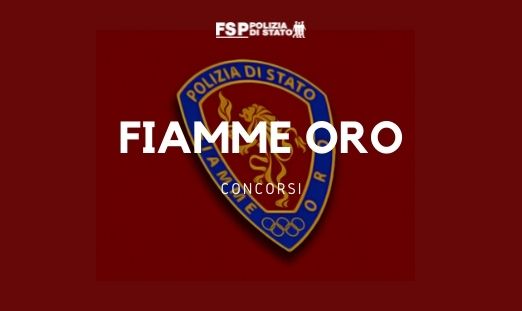 Concorso pubblico, per titoli, per l’assunzione di 33 atleti da assegnare ai gruppi sportivi “Polizia di Stato – Fiamme Oro”.