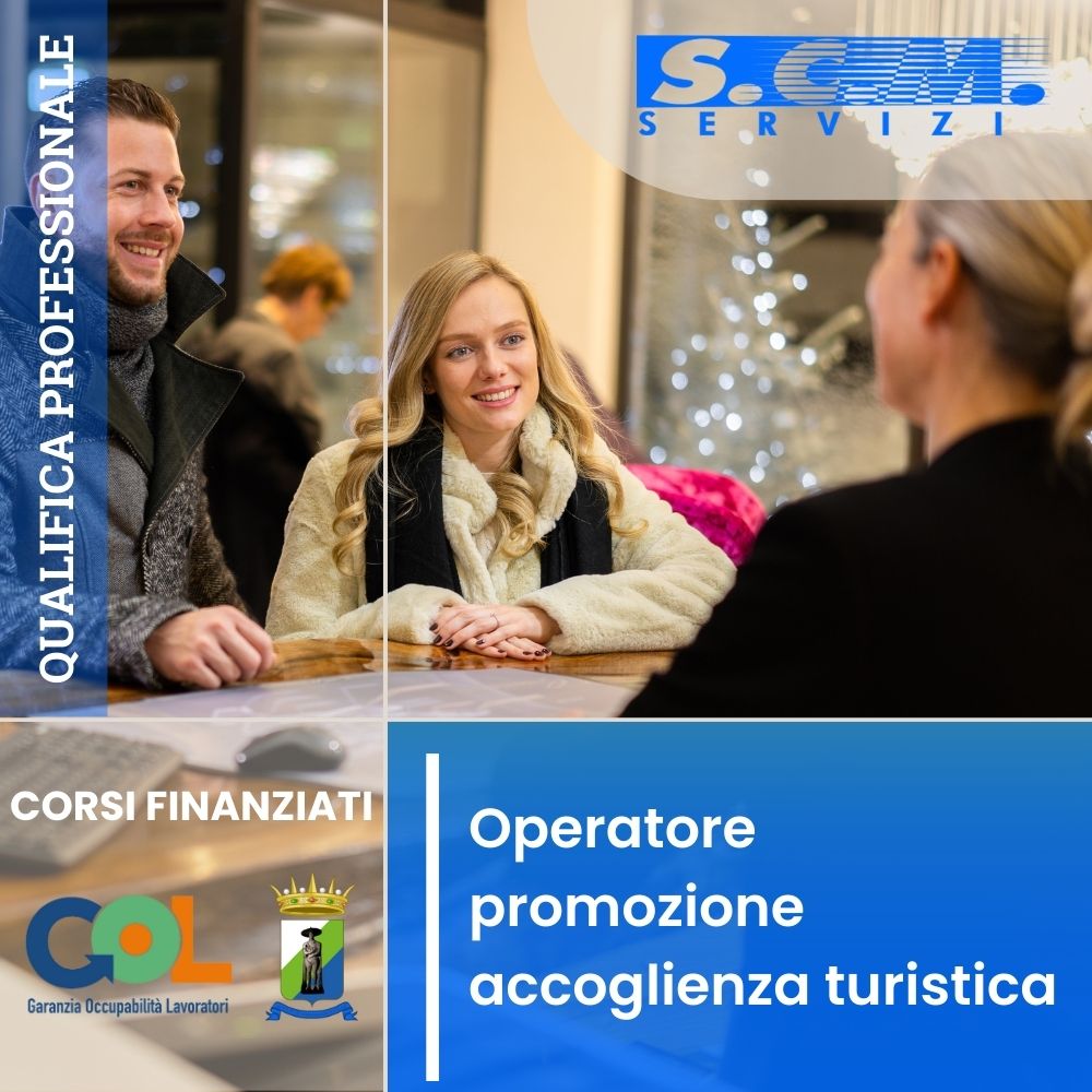 Corso Operatore Promozione accoglienza Turistica