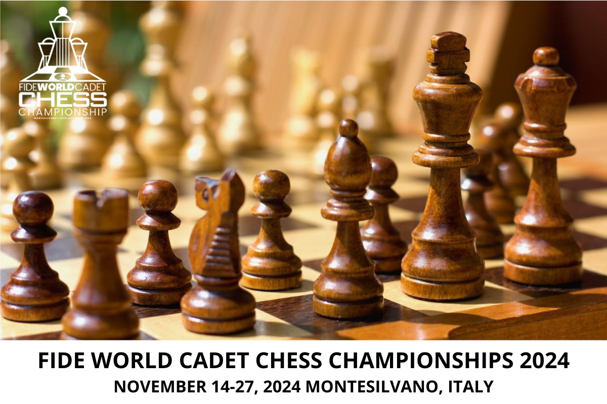 FIDE WORLD CADET CHESS CHAMPIONSHIPS 2024 ♟️♟️♟️