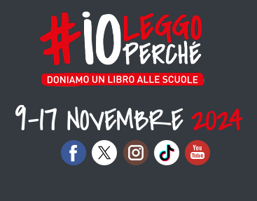Nona edizione di #ioleggoperché per donare libri alle biblioteche scolastiche