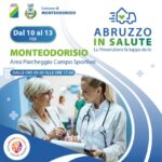 Casa della salute mobile in provincia di Chieti, appuntamento a Monteodorisio dal 10 al 13 febbraio 2025 (ore 9-13 e 14-17) nell’area parcheggio del campo sportivo