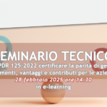 FONTI FIRA: CamCom Gran Sasso: certificare la parità di genere, seminario online il 28 febbraio