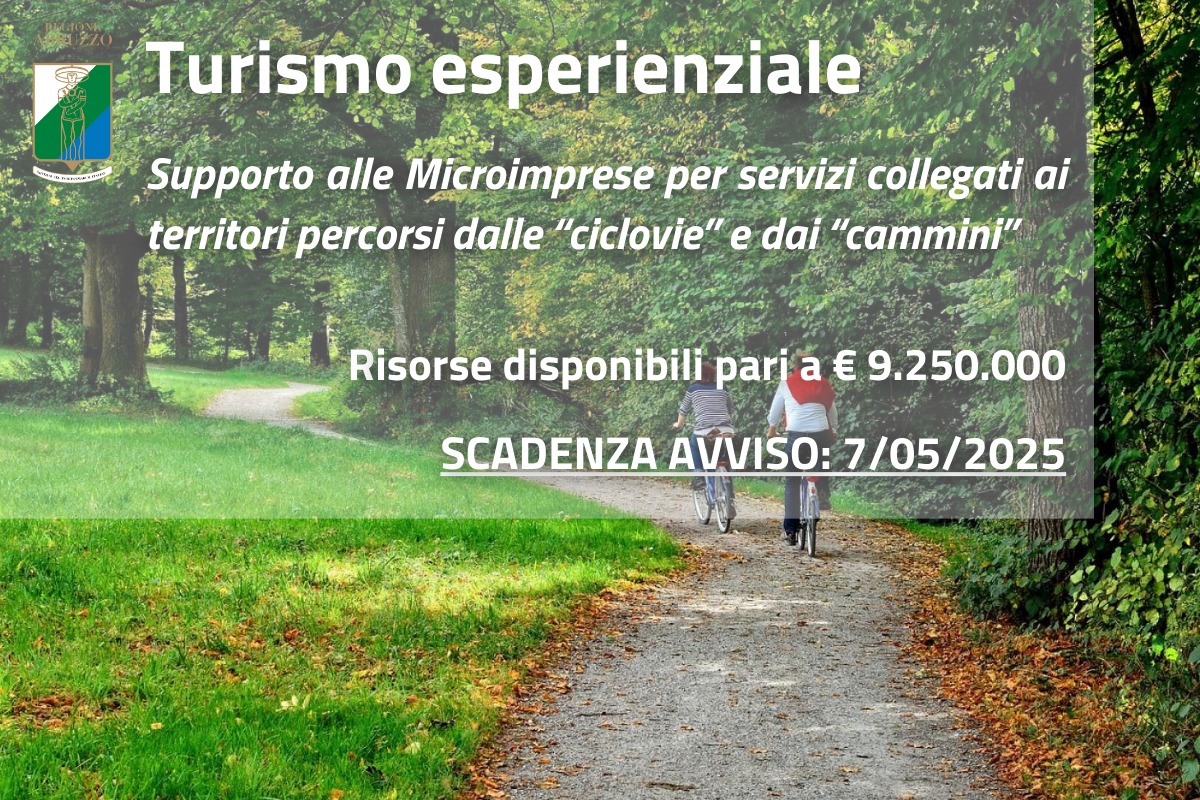 Turismo esperienziale 🏕️🚴‍♀️
