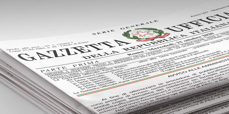 FONTI FIRA: Ricostruzione post-calamità: Legge Quadro pubblicata in Gazzetta Ufficiale