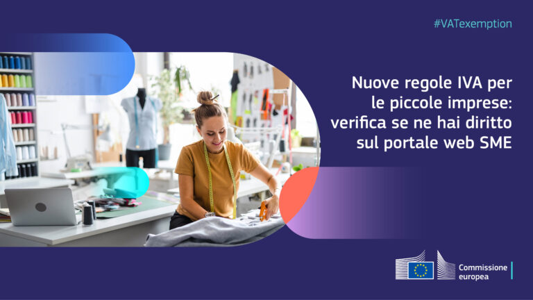 FONTE FIRA: Nuove regole IVA per le piccole imprese dell’UE: un portale della Commissione per sbloccare le opportunità transfrontaliere