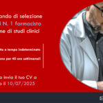 BANDO DI SELEZIONE PER L’ASSUNZIONE A TEMPO INDETERMINATOdi N. 1 FARMACISTA