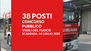 FONTI INPA: Concorso pubblico, per titoli ed esami, a 38 posti per l’accesso alla qualifica di vice direttore del Corpo nazionale dei vigili del fuoco