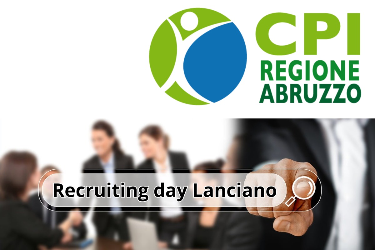 FONTI FIRA.Recruiting day al CPI di Lanciano per aziende della Val di Sangro
