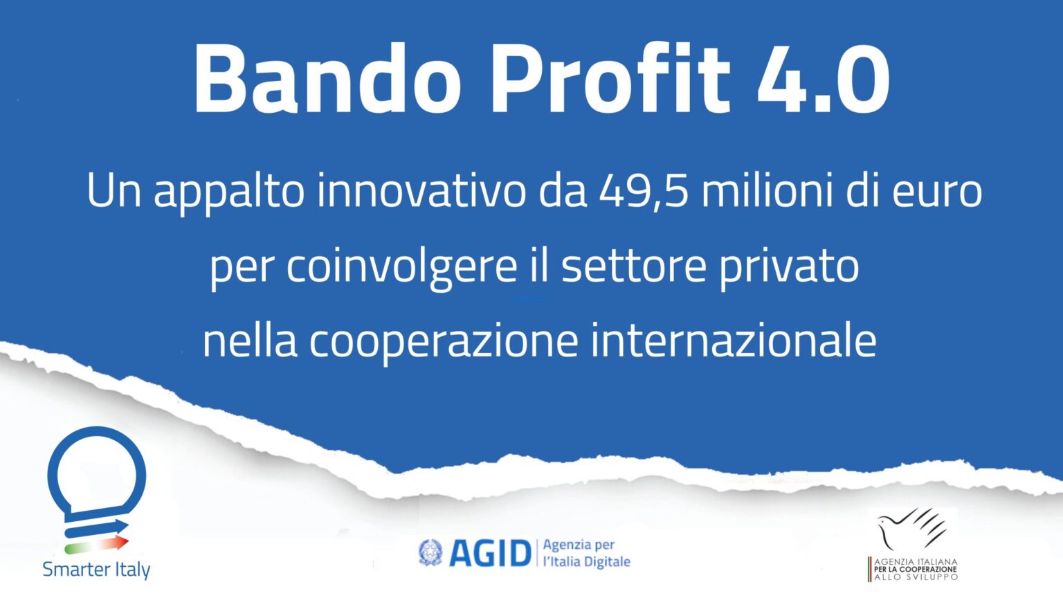 FONTI FIRA:AICS, rilancio del bando Profit: prima consultazione di mercato il 18 settembre