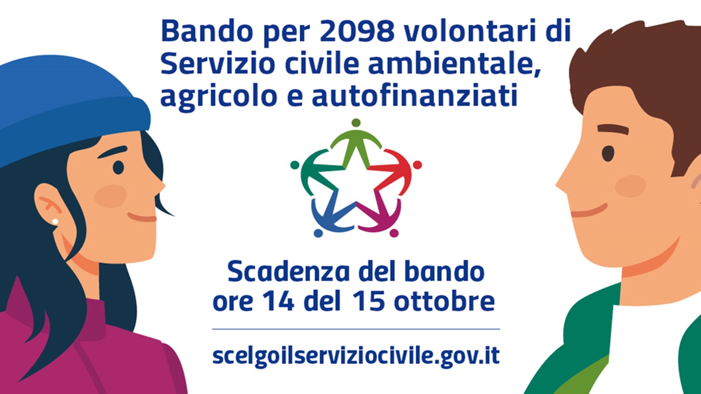 FONTI FIRA: Il 30 settembre webinar di presentazione del bando nazionale per il Servizio Civile agricolo e ambientale