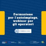 FONTI FIRA:Autoimpiego, il 5 febbraio il webinar del Ministero del Lavoro dedicato alla formazione