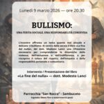 “Bullismo, una ferita sociale, una responsabilità condivisa”