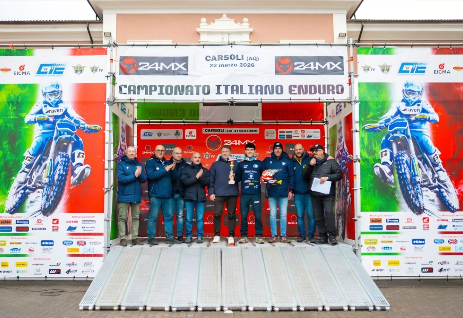 Enduro spettacolo a Carsoli: oltre 260 piloti accendono il territorio
